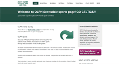 Desktop Screenshot of olphsports.com